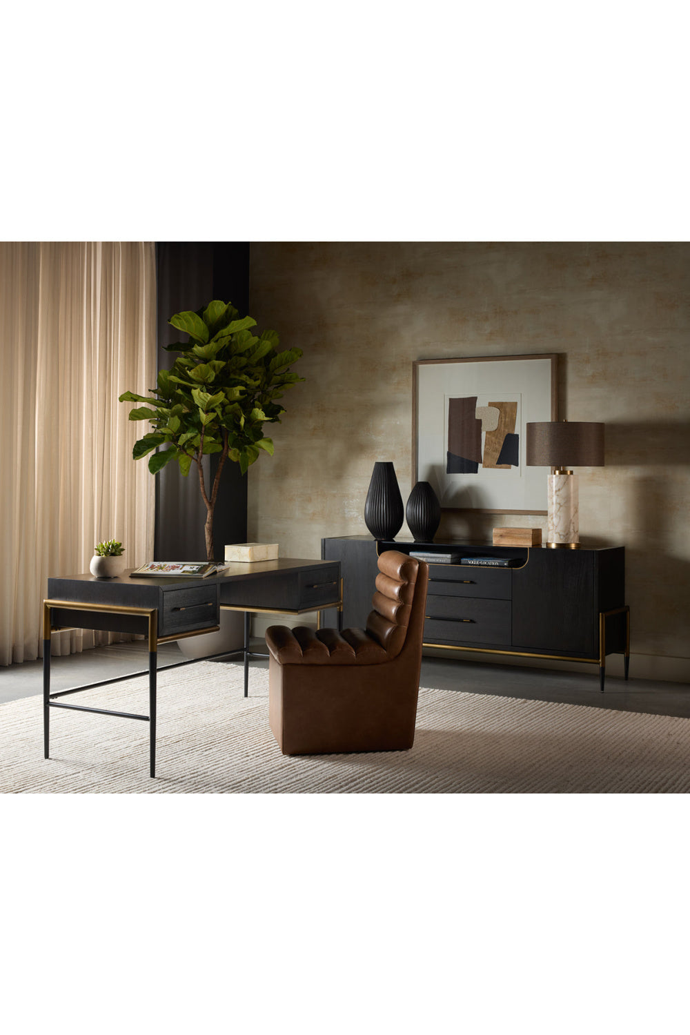   Modern European furniture - Painted Wood Office Desk - www.oroa.com | Oroa.com