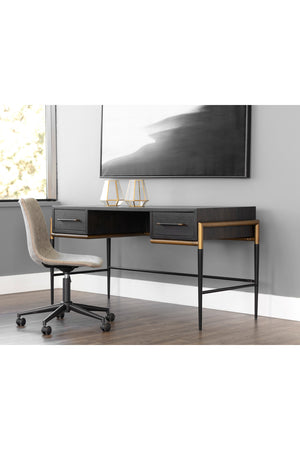   Modern European furniture - Painted Wood Office Desk - www.oroa.com | Oroa.com