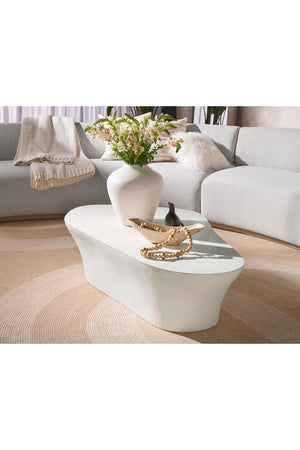   Modern European furniture - White Freeform Coffee Table - www.oroa.com | Oroa.com