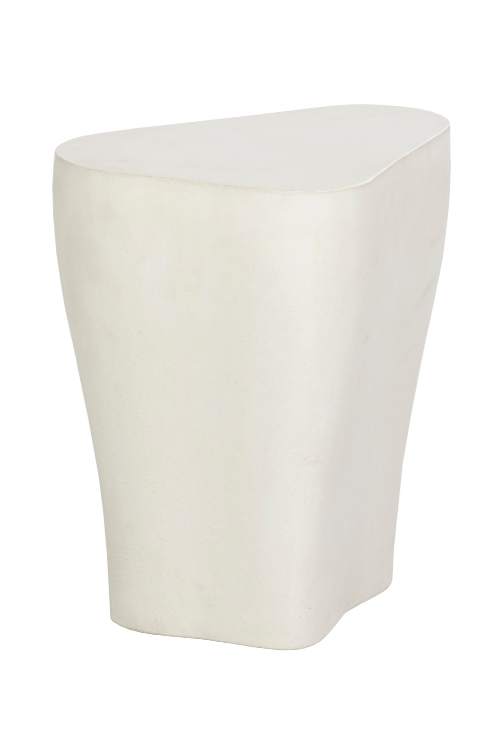 Modern European furniture - White Freeform Indoor/Outdoor End Table S - www.oroa.com