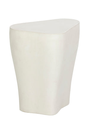 Modern European furniture - White Freeform Indoor/Outdoor End Table S - www.oroa.com