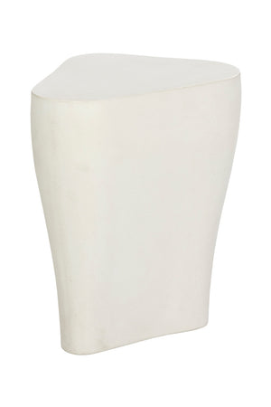 Modern European furniture - White Freeform Indoor/Outdoor End Table S - www.oroa.com