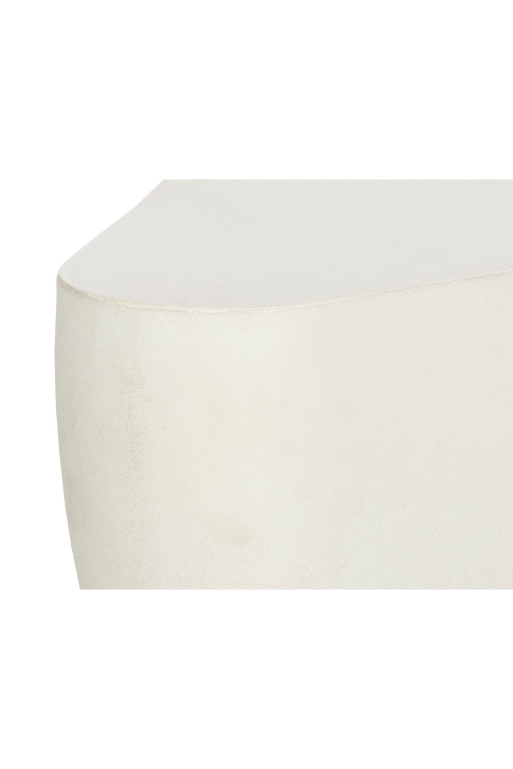 Modern European furniture - White Freeform Indoor/Outdoor End Table S - www.oroa.com