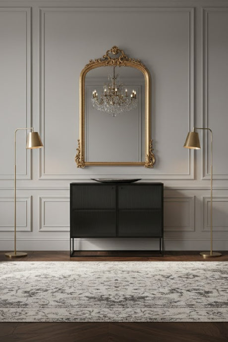   Modern European furniture - Fluted Glass Sideboard - www.oroa.com | Oroa.com