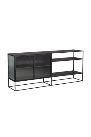   Modern European furniture - Fluted Glass Sideboard - www.oroa.com | Oroa.com