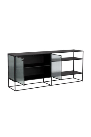   Modern European furniture - Fluted Glass Sideboard - www.oroa.com | Oroa.com