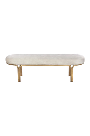 Modern European furniture - Oval Upholstered Bench - www.oroa.com