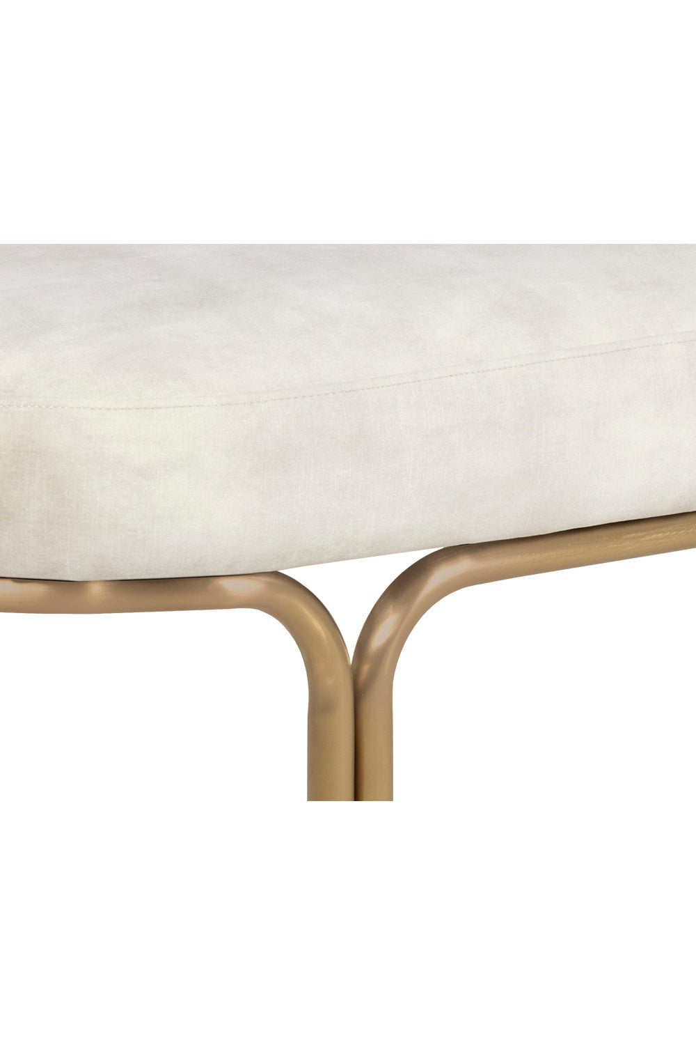 Modern European furniture - Oval Upholstered Bench - www.oroa.com