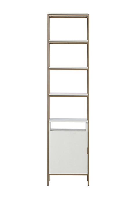 Modern European furniture - Cream Oak Modular Bookcase S - www.oroa.com