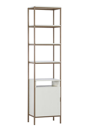 Modern European furniture - Cream Oak Modular Bookcase S - www.oroa.com