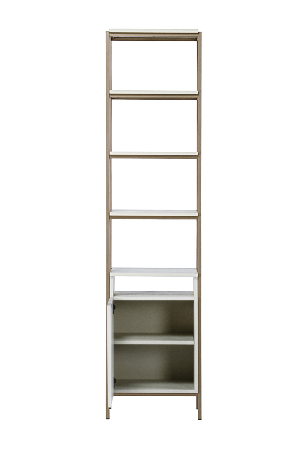 Modern European furniture - Cream Oak Modular Bookcase S - www.oroa.com