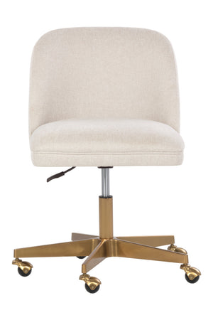   Modern European furniture - White Adjustable Office Chair - www.oroa.com | Oroa.com