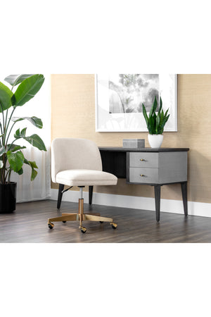   Modern European furniture - White Adjustable Office Chair - www.oroa.com | Oroa.com