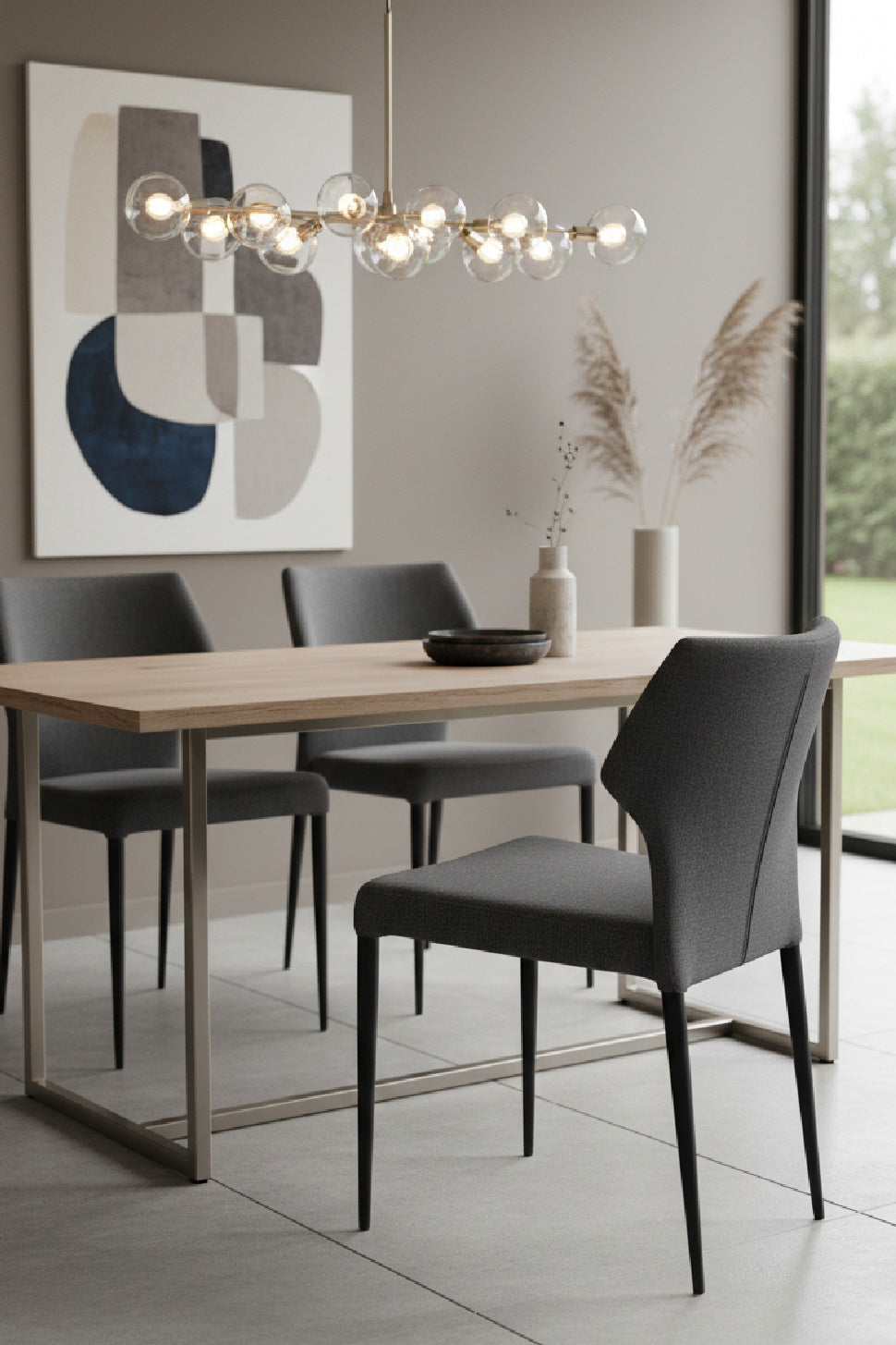   Modern European furniture - Stackable Modern Dining Chairs (2) - www.oroa.com | Oroa.com