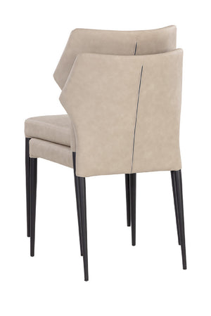 Modern European furniture - Stackable Modern Dining Chairs (2) - www.oroa.com