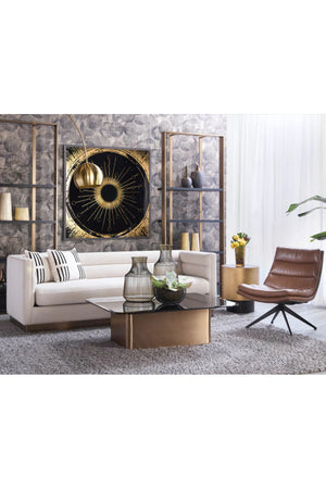 Curved Swivel Lounge Chair | Splendido Keller | Oroa.com