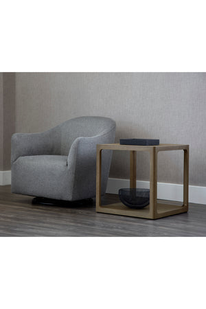   Modern European furniture - Solid Oak Square Side Table - www.oroa.com | Oroa.com