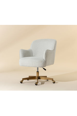   Modern European furniture - Boucle Swivel Office Chair - www.oroa.com | Oroa.com