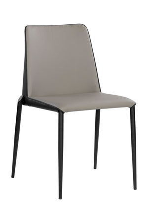Modern European furniture - Leather Look Stackable Dining Chair - www.oroa.com