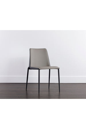 Modern European furniture - Leather Look Stackable Dining Chair - www.oroa.com
