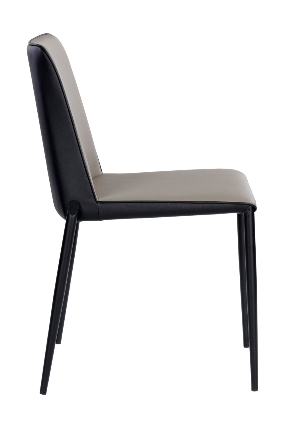 Modern European furniture - Leather Look Stackable Dining Chair - www.oroa.com
