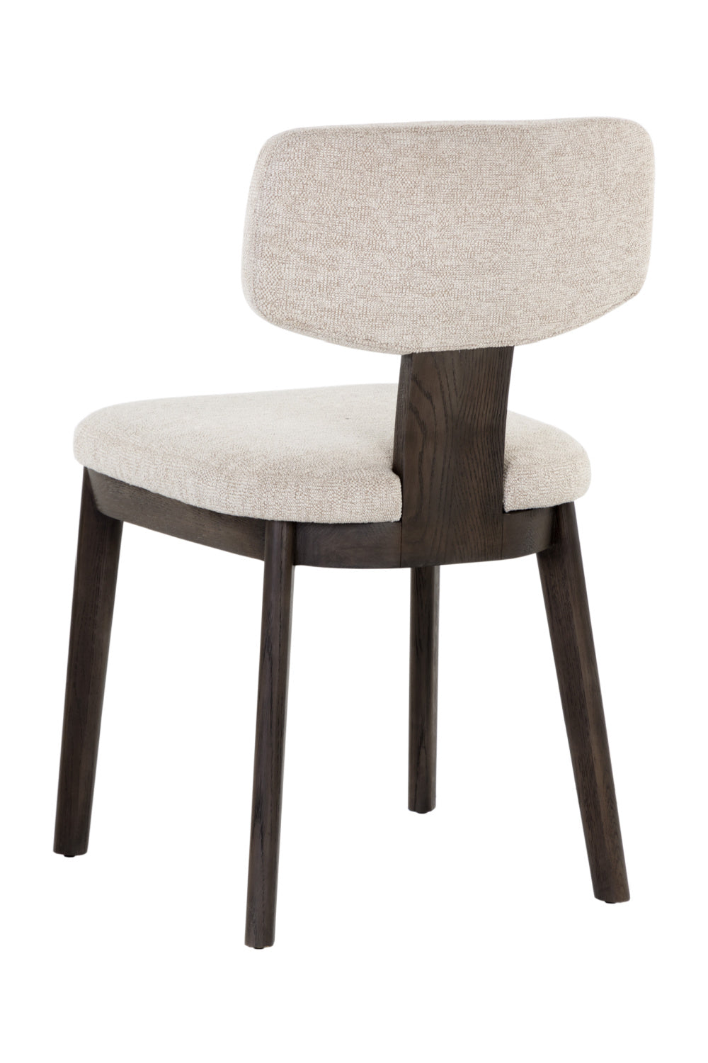   Modern European furniture - Cream Fabric Dining Chairs (2) - www.oroa.com | Oroa.com