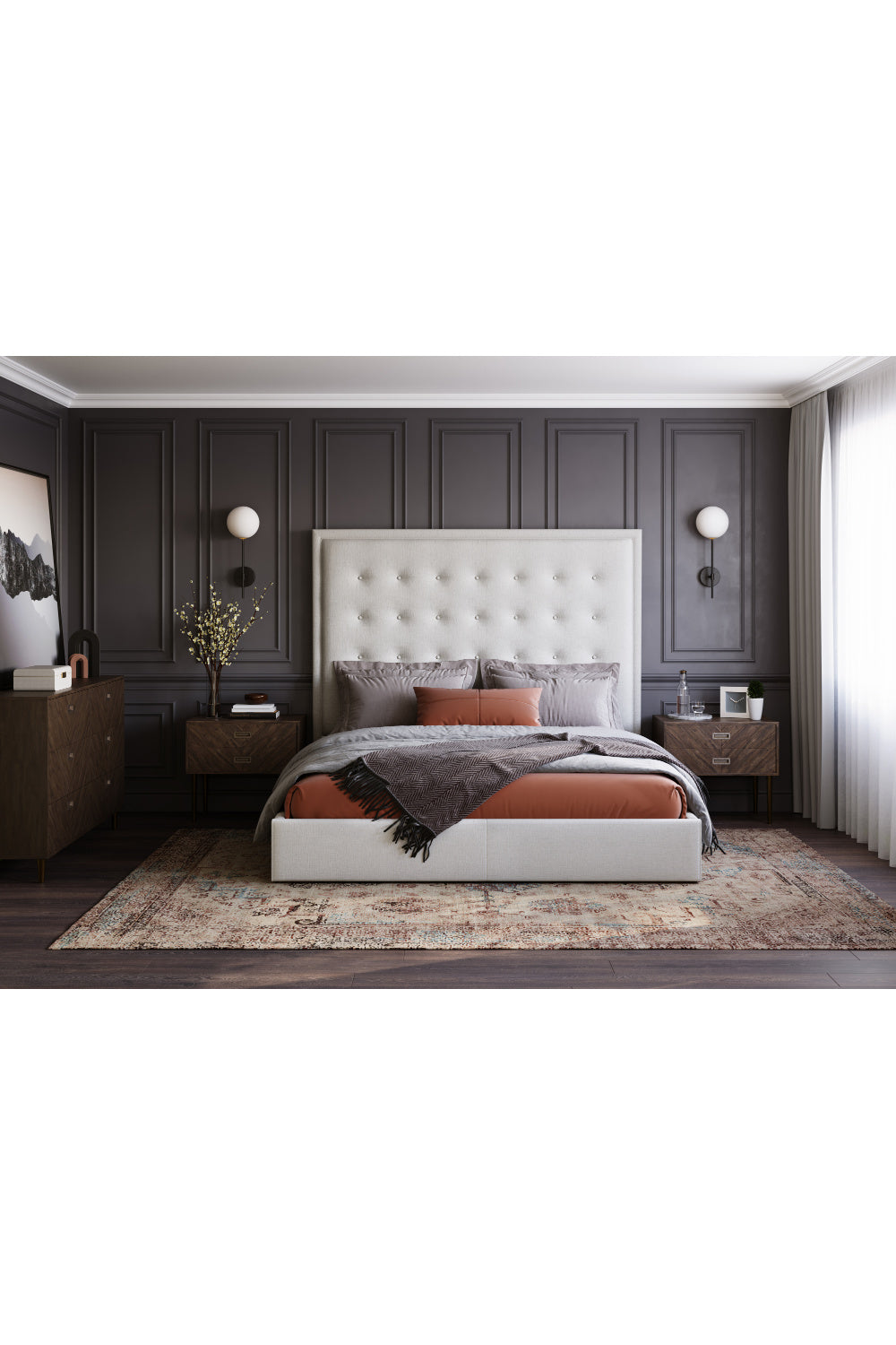 Modern European furniture - Glass Sphere Wall Lamp - www.oroa.com