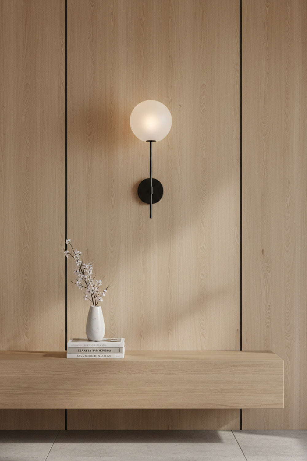 Modern European furniture - Glass Sphere Wall Lamp - www.oroa.com