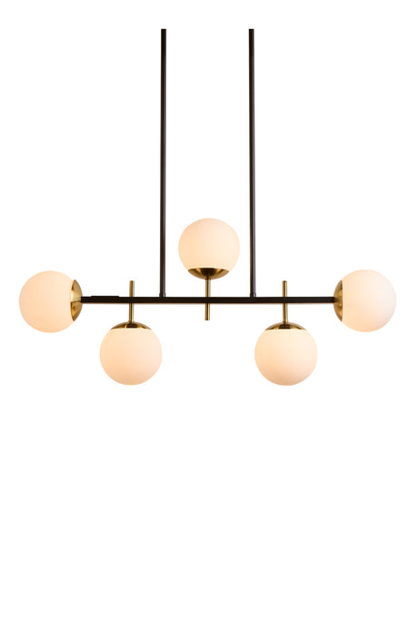 Frosted Glass Spheres Chandelier | Splendido Keiley | Oroa.com