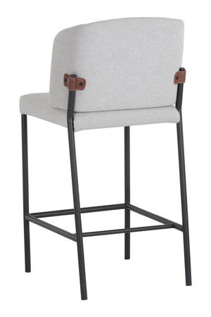 Modern European furniture - Light Gray Counter Stool - www.oroa.com
