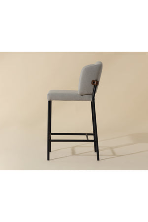 Modern European furniture - Light Gray Counter Stool - www.oroa.com