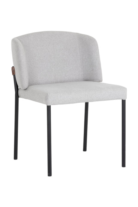 Modern European furniture - Light Gray Dining Chairs (2) - www.oroa.com