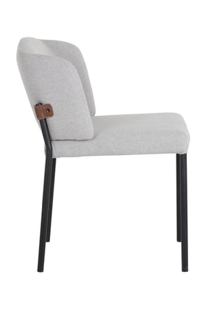   Modern European furniture - Light Gray Dining Chairs (2) - www.oroa.com | Oroa.com