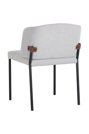   Modern European furniture - Light Gray Dining Chairs (2) - www.oroa.com | Oroa.com