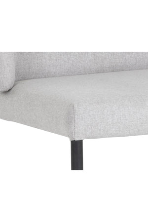   Modern European furniture - Light Gray Dining Chairs (2) - www.oroa.com | Oroa.com