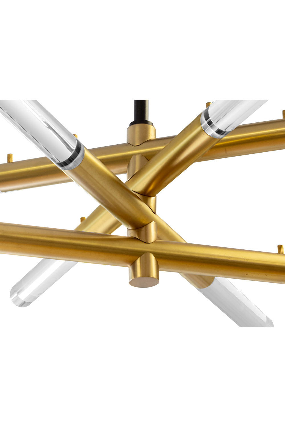 Gold Tubes Chandelier | Splendido Spira | Oroa.com