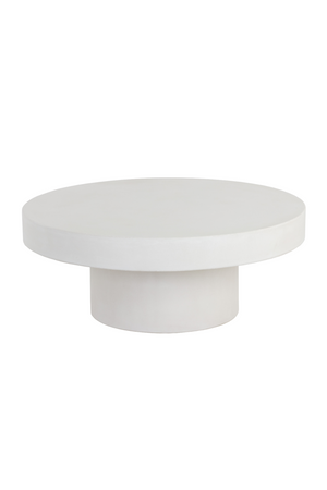   Modern European furniture - Black Concrete Indoor/Outdoor Coffee Table - www.oroa.com | Oroa.com