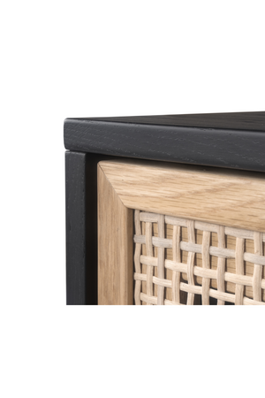   Modern European furniture - Natural Rattan 4-Door Sideboard  - www.oroa.com | Oroa.com