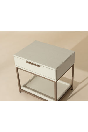 Modern European furniture - 1-Drawer Oak Nightstand S - www.oroa.com