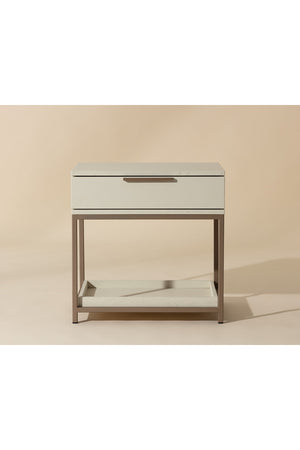 Modern European furniture - 1-Drawer Oak Nightstand S - www.oroa.com