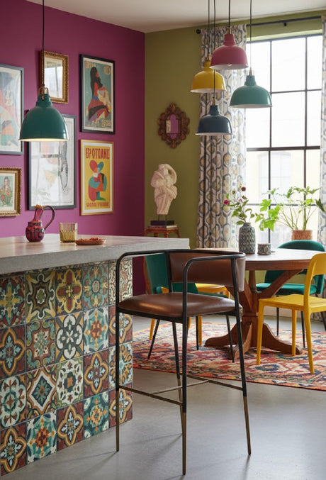 Brown Leather Look Bar Stool | Splendido Brenan | Oroa.com