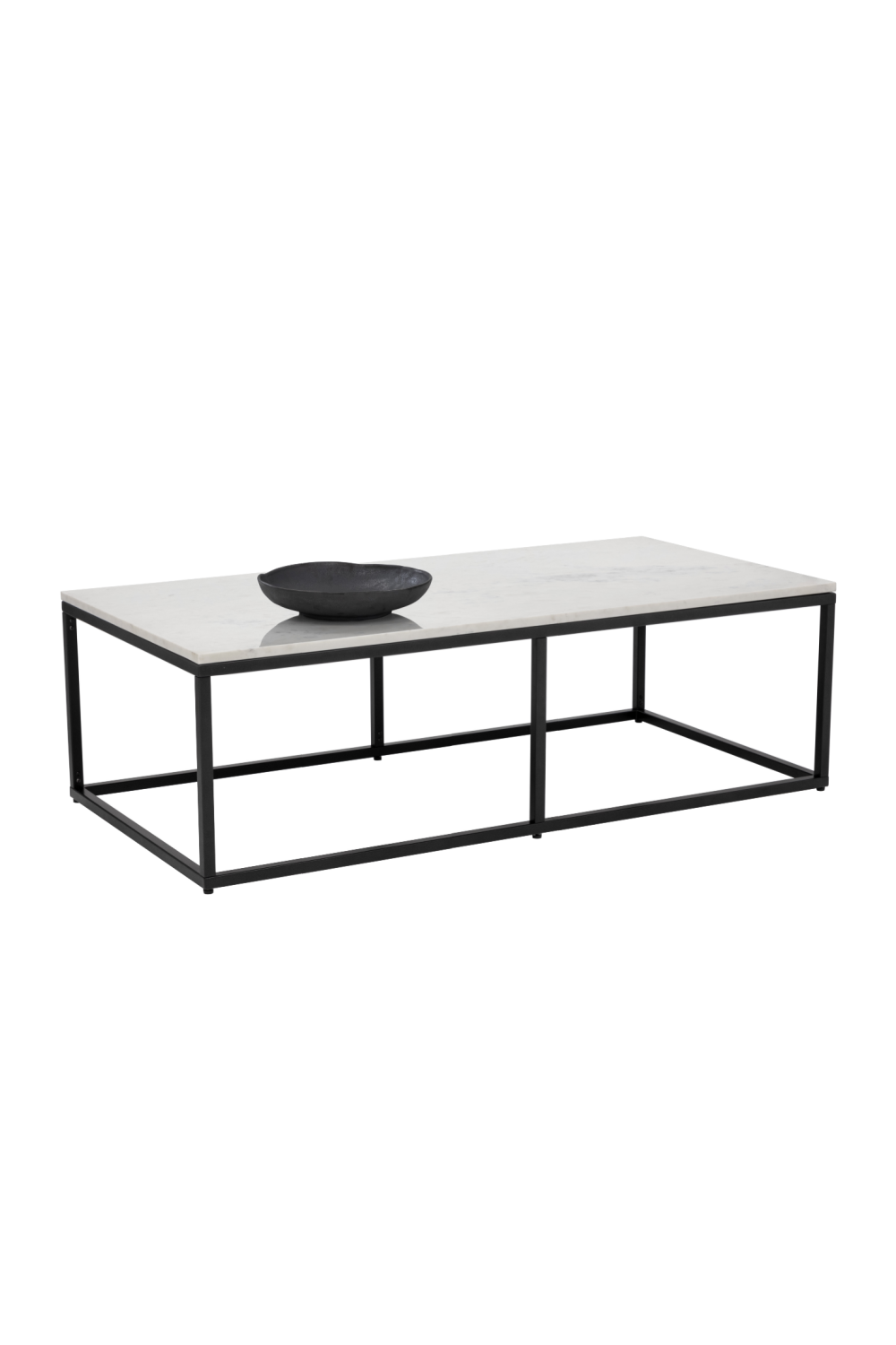   Modern European furniture - White Polished Marble Coffee Table - www.oroa.com | Oroa.com