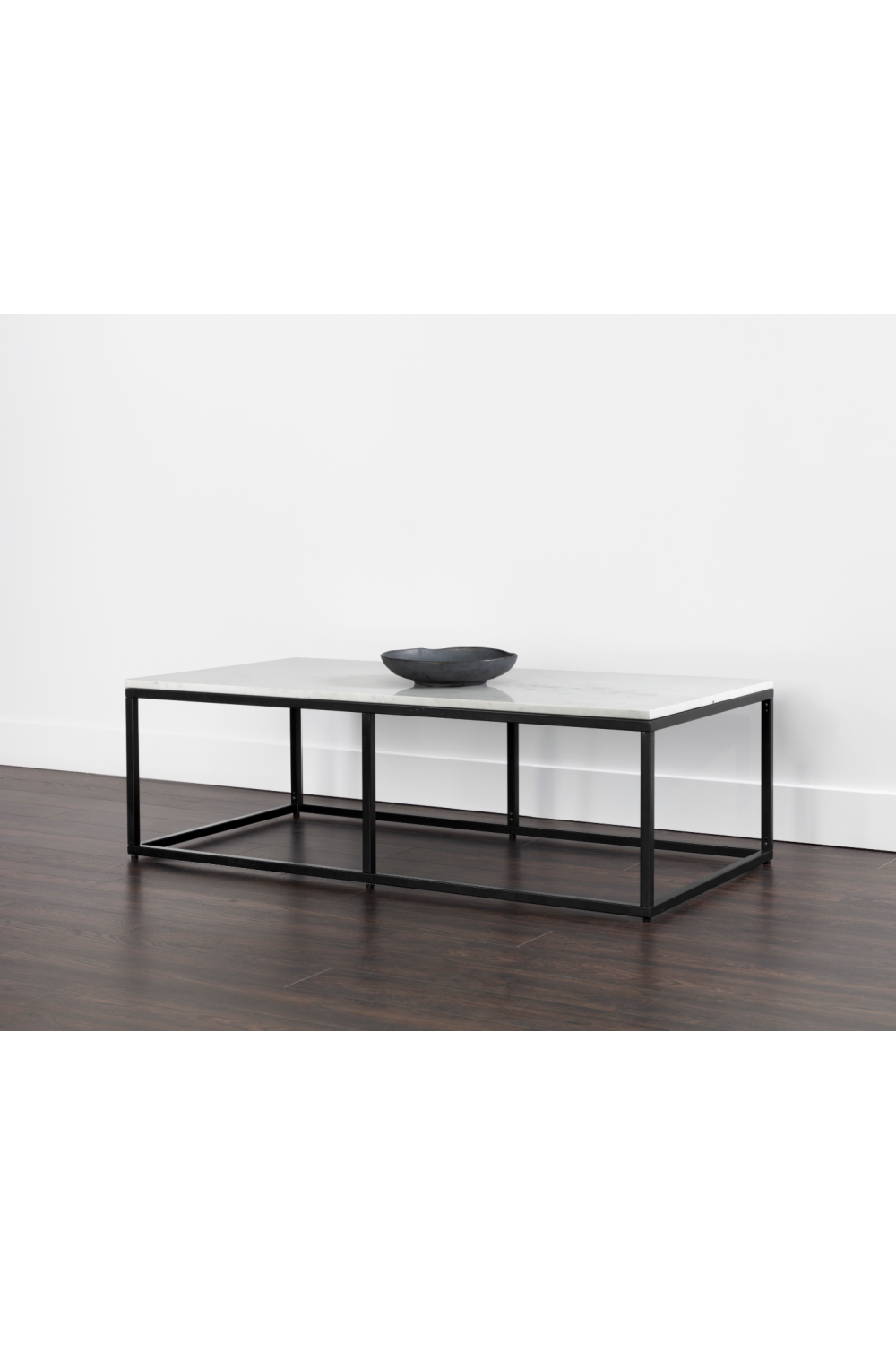   Modern European furniture - White Polished Marble Coffee Table - www.oroa.com | Oroa.com