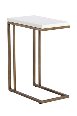   Modern European furniture - Minimalist Round Concrete Indoor/Outdoor End Table - www.oroa.com | Oroa.com