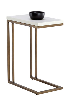   Modern European furniture - Minimalist Round Concrete Indoor/Outdoor End Table - www.oroa.com | Oroa.com