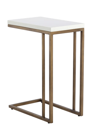   Modern European furniture - Minimalist Round Concrete Indoor/Outdoor End Table - www.oroa.com | Oroa.com