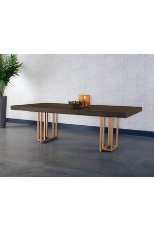   Modern European furniture - Oak Veneer Dining Table  - www.oroa.com | Oroa.com