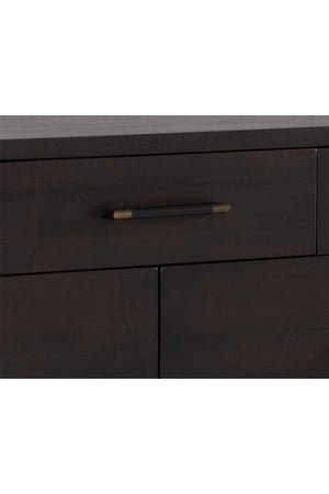   Modern European furniture - Brown Acacia 7-Drawer Dresser - www.oroa.com | Oroa.com