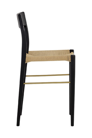 Modern European furniture - Natural Rope Seat Counter Stool - www.oroa.com