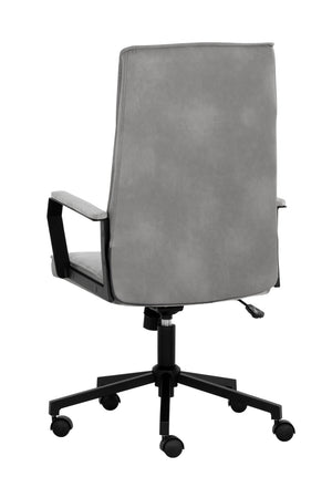 Modern European furniture - Gray High-Back Office Chair - www.oroa.com
